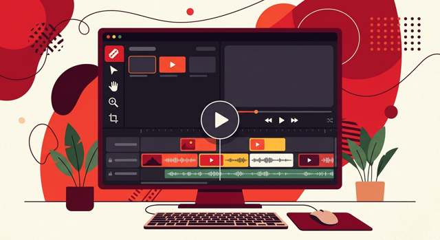 Video editing timeline and tools